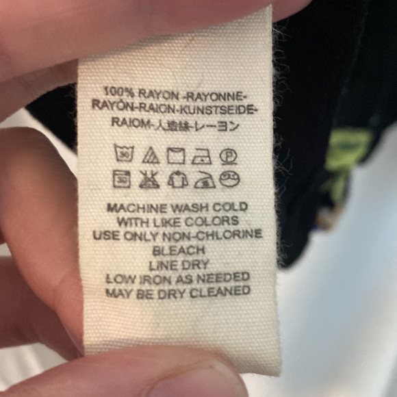 Open back long sleeve floral Free People shirt - Picture 5 of 5